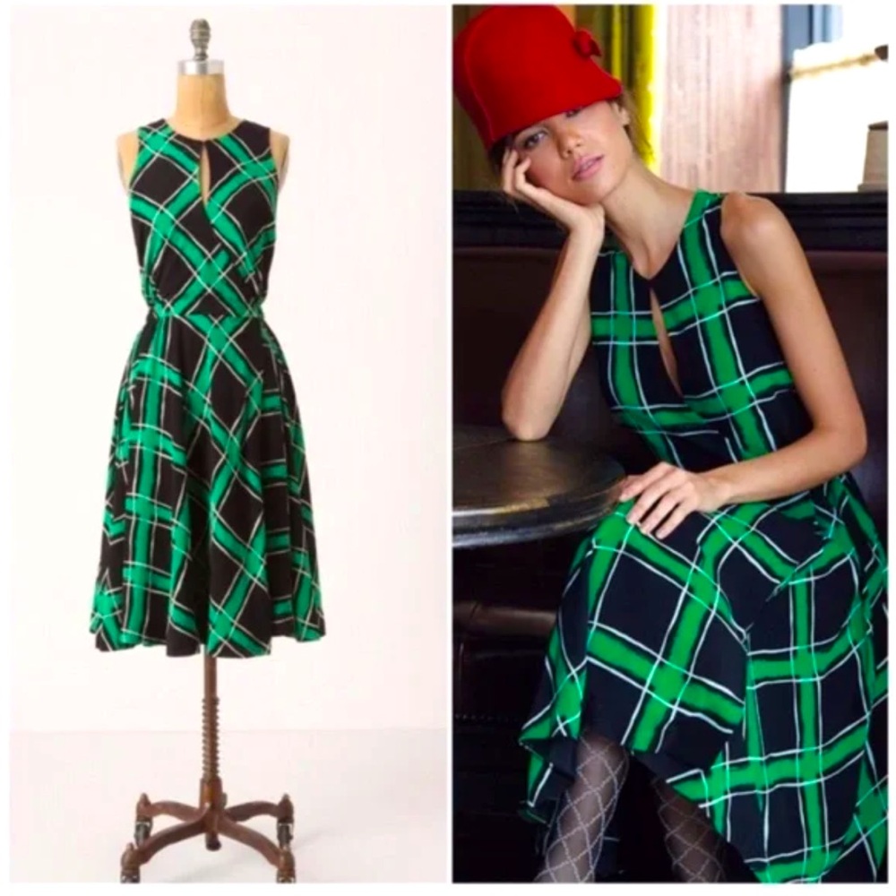 Anthropologie Maple Across The Land Vintage Inspired Wrap Dress